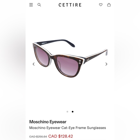 Moschino Eyewear Cat-Eye Frame Sunglasses - Picture 5 of 5